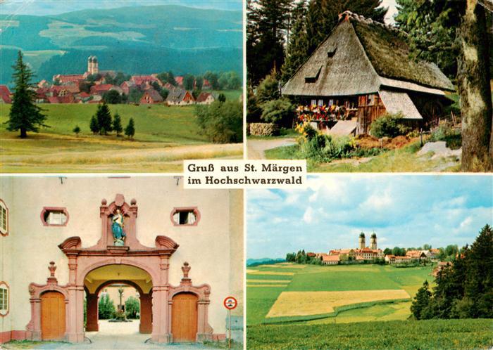 St Maergen Panorama Klosterportal Rankmuehle Wallfahrtskirche