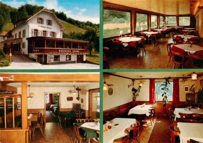 Obermuenstertal Gasthaus Pension Sonne Gastraeume