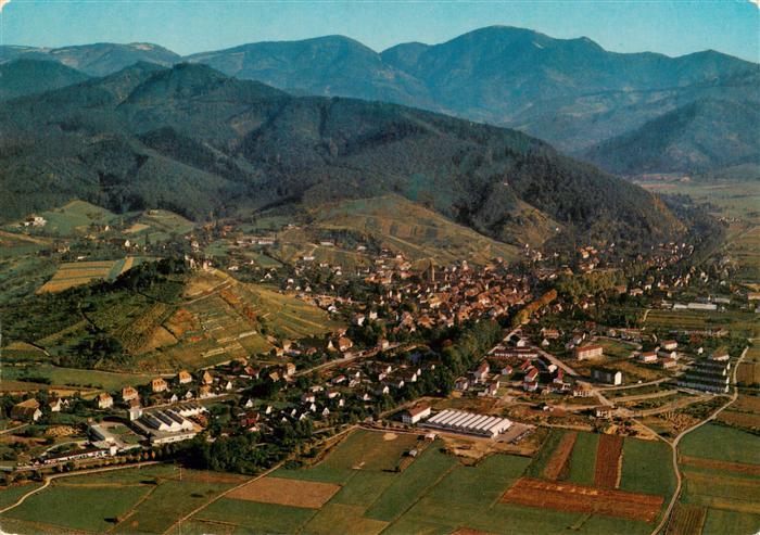 Staufen  Breisgau Fliegeraufnahme