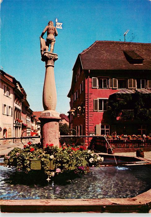 Staufen  Breisgau Marktbrunnen
