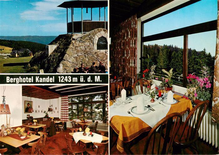 Kandel Breisgau Berghotel Kandel Gastraeume