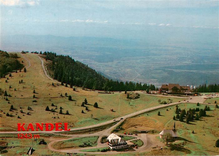 Kandel Breisgau Berghotel Kandel Fliegeraufnahme