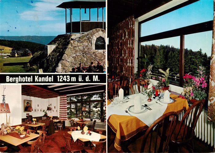Kandel Breisgau Berghotel Kandel Gastraeume
