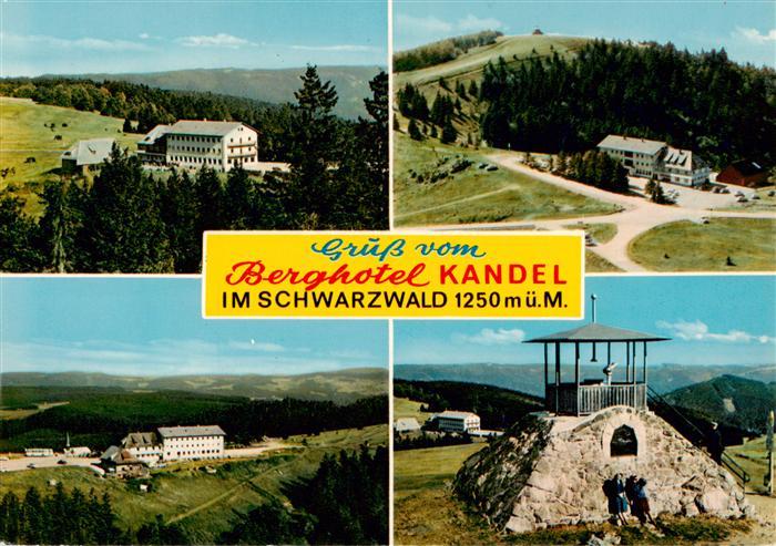 Kandel Breisgau Berghotel Kandel mit Kandelpyramide
