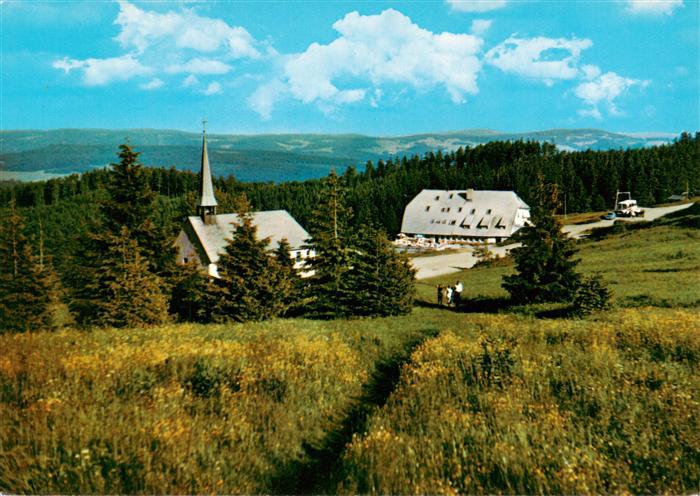 Kandel Breisgau Berggasthaus Kandelhof St Pius Kapelle