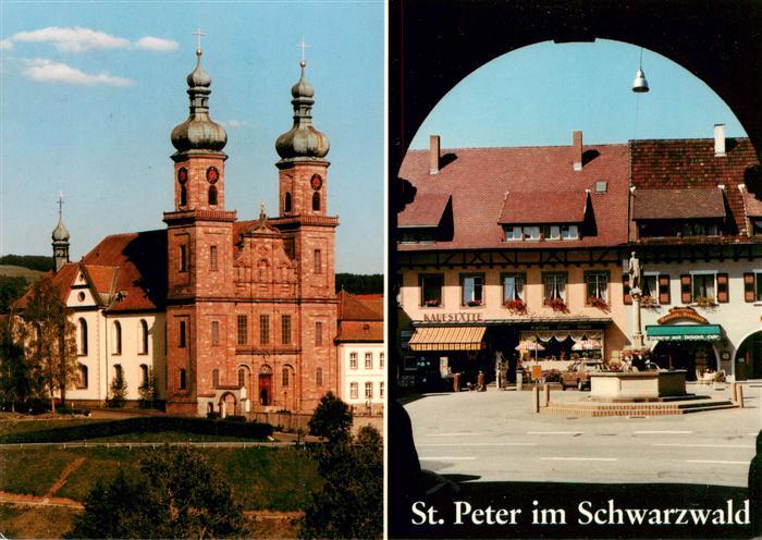 St Peter Schwarzwald Ehem Klosterkirche Bertoldsplatz
