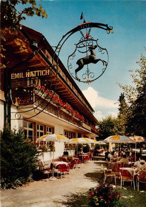 St Maergen Hotel Hirschen Freiterrasse