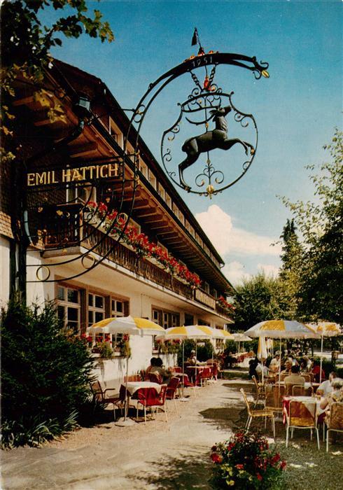 St Maergen Hotel Hirschen Freiterrasse