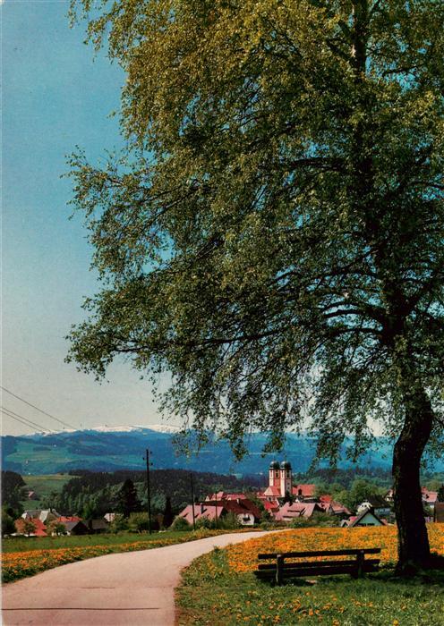St Maergen Panorama mit Kirche