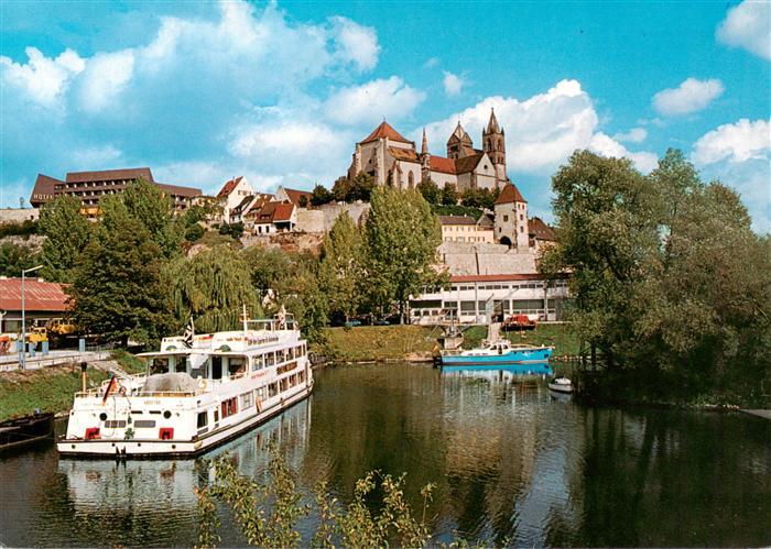Breisach Rhein Hotel am Muenster Fahrgastschiff