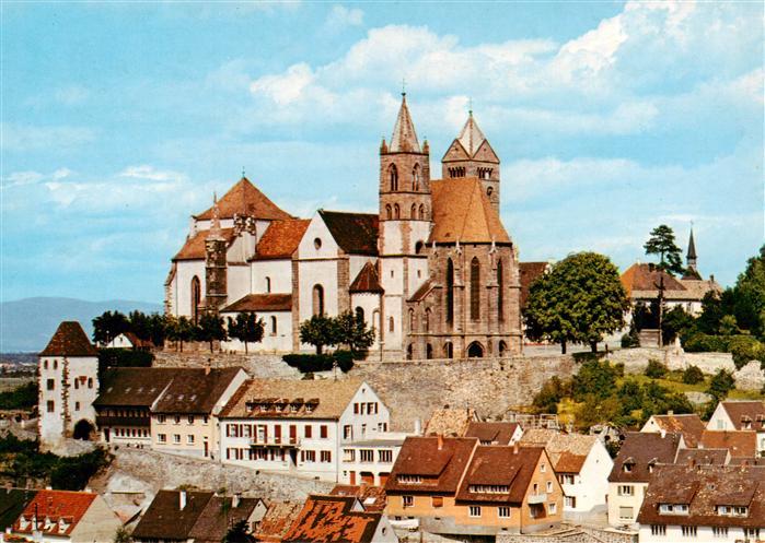 Breisach Rhein Stadtbild mit St. Stephansmuenster