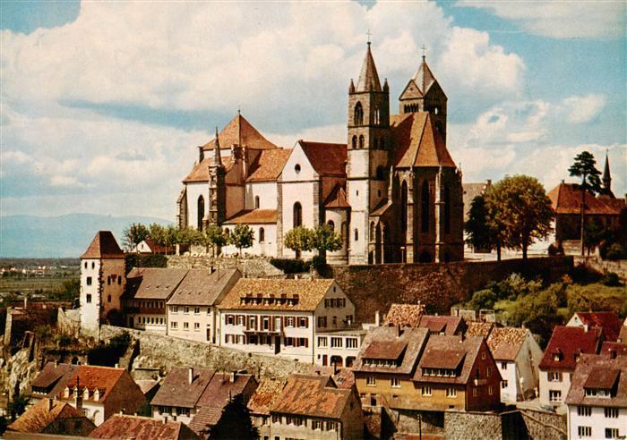 Breisach Rhein Stadtbild mit St. Stephansmuenster