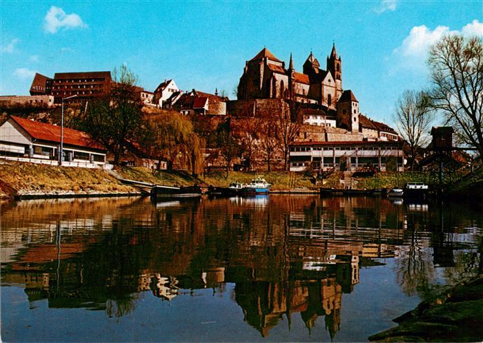 Breisach Rhein Blick zum St. Stephansmuenster