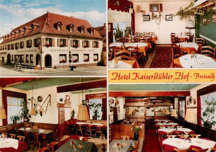 Breisach Rhein Hotel Restaurant Kaiserstuehler Hof