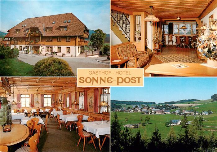 Waldau Neustadt Gasthof Hotel Sonne Post Gastraeume Panorama