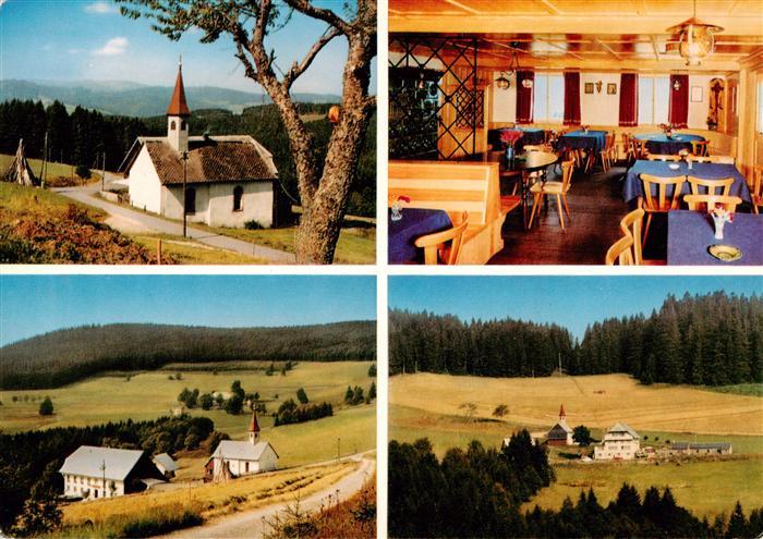 Titisee-Neustadt Gasthaus Pension Heiligenbrunnen Gastraum Kapelle