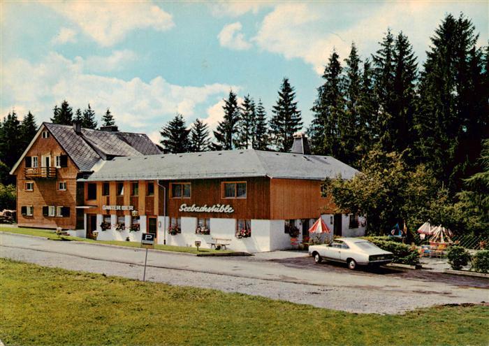 Titisee-Neustadt Gasthaus Seebachstueble