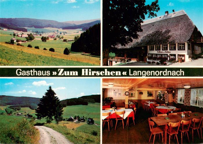 Langenordnach Titisee-Neustadt Gasthaus Oberes Wirtshaus Zum Hirschen Gaststube