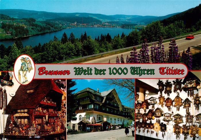 Titisee-Neustadt Seepanorama Uhren Brunner Titisee Details