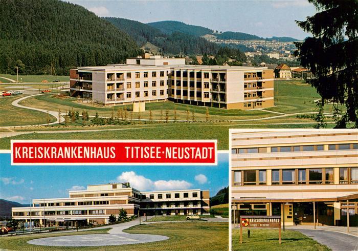 Titisee-Neustadt Kreiskrankenhaus Eingang Panorama