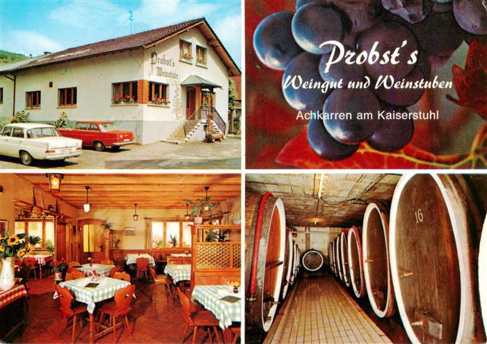 Achkarren Probst’s Weingut und Weinstube Gastraum Weinkeller