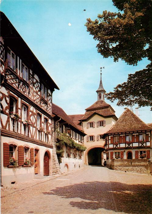 Burkheim Kaiserstuhl Ortsmotiv Stadttor