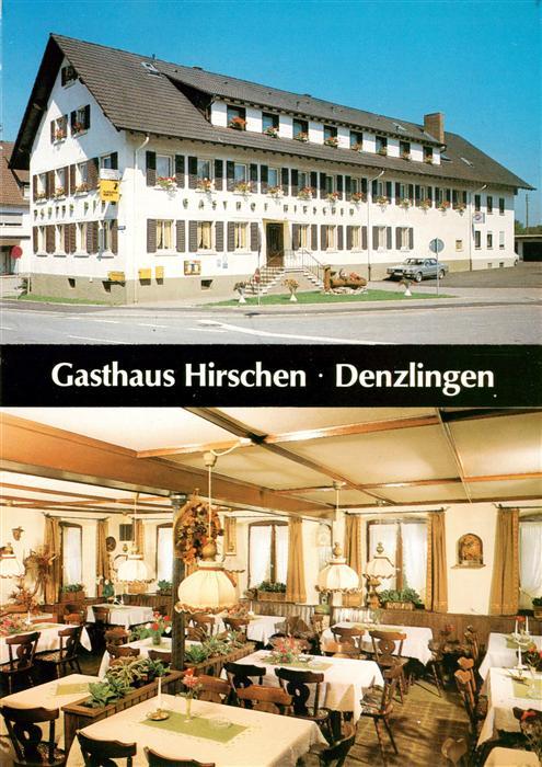 Denzlingen Gasthaus Hirschen Gastraum