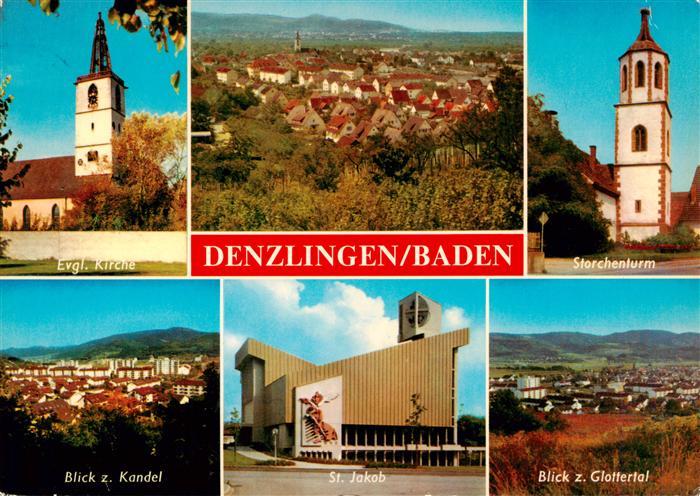Denzlingen Ev Kirche Panorama Storchenturm Kandelblick St Jakob Glottertal