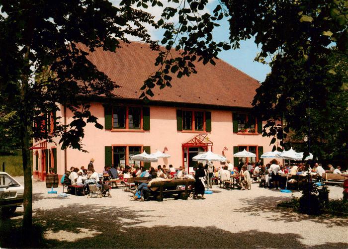 Ihringen Kaiserstuhl Ausflugsgaststaette Zur Lilie Freiterrasse