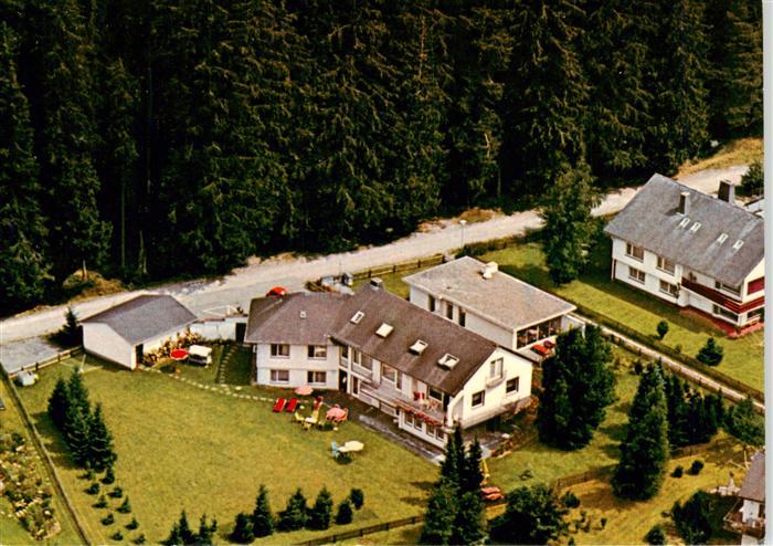 Titisee-Neustadt Appartementhaus Rosenhof Fliegeraufnahme