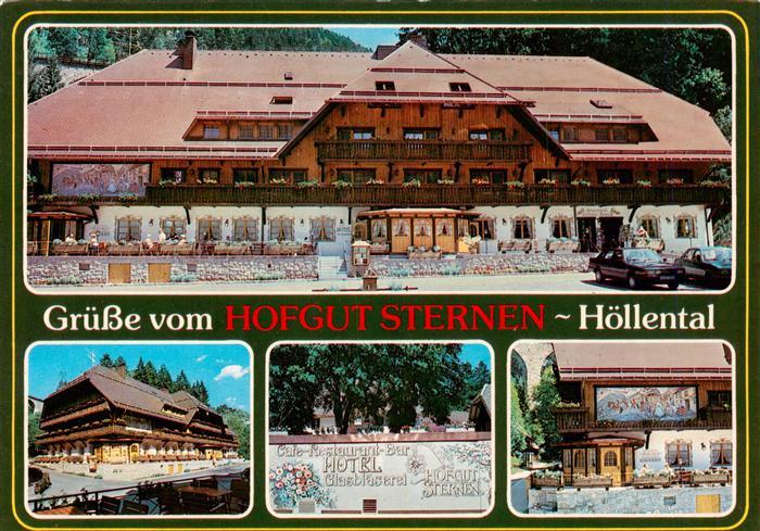 Hoellental Schwarzwald Hotel Hofgut Sternen Teilansichten