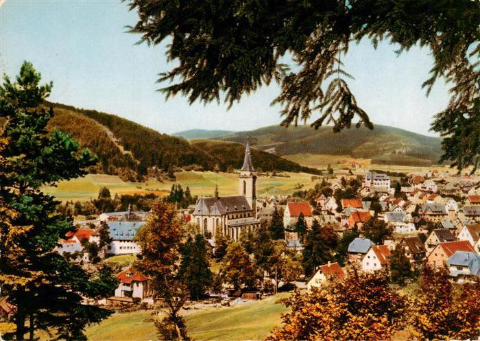 Neustadt  Schwarzwald Titisee-Neustadt Panorama Kirche