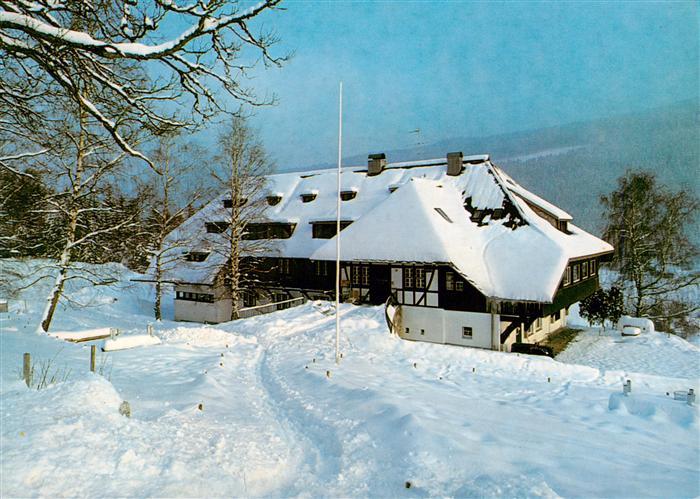 Titisee-Neustadt Jugendherberge Veltishof Winteridyll