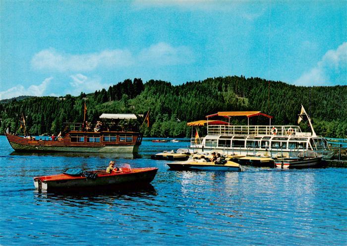 Titisee-Neustadt Seerundfahrt mit der Titus oder der Goetz von Berlichingen auf