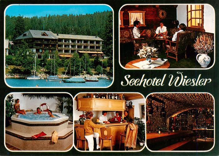 Titisee-Neustadt Seehotel Wiesler Gastraeume Whirlpool Bar