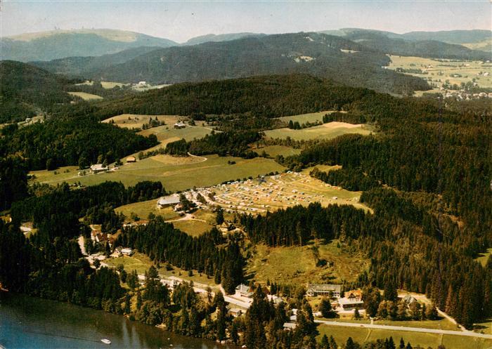 Titisee-Neustadt Campingplatz Buehlhof Fliegeraufnahme
