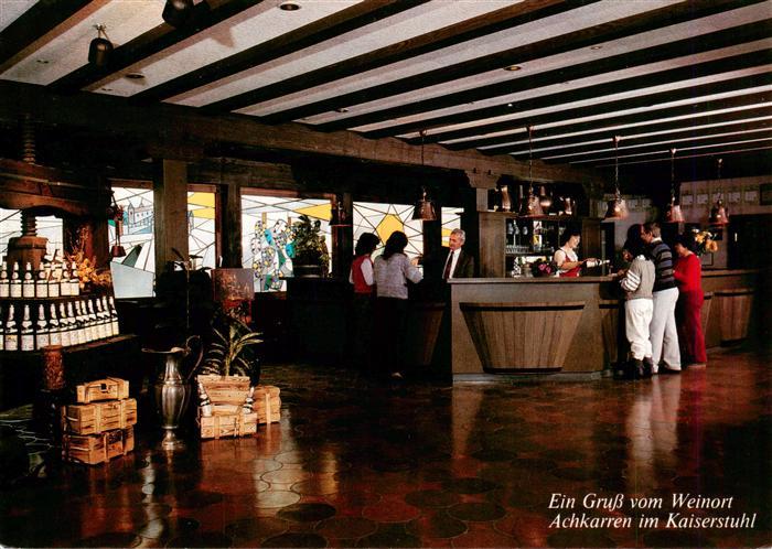 Achkarren Winzergenossenschaft Achkarren Gastraum