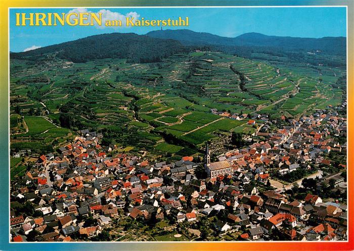 Ihringen Kaiserstuhl Fliegeraufnahme