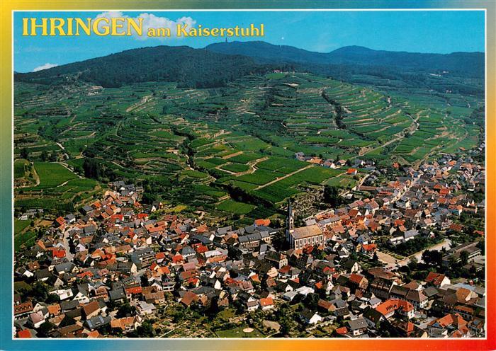 Ihringen Kaiserstuhl Fliegeraufnahme