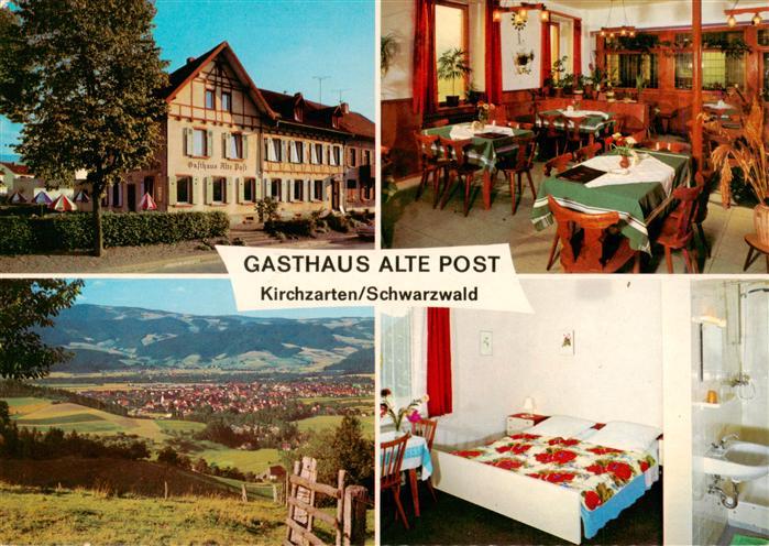 Kirchzarten Gasthaus Alte Post Gaststube Zimmer Panorama