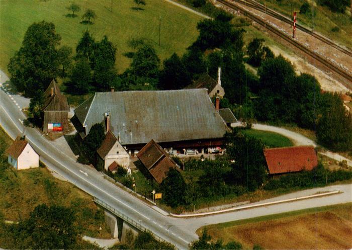Burg Kirchzarten Schwarzwaldgasthof Himmelreich Fliegeraufnahme