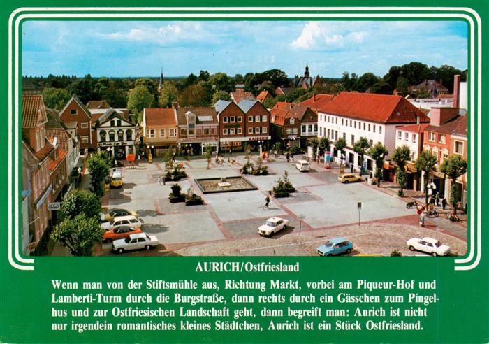Aurich Ostfriesland Marktplatz
