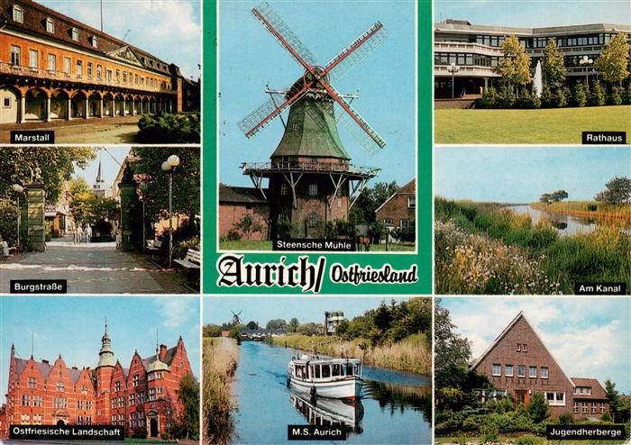 Aurich Ostfriesland Marstall Burgstrasse Ostfriesische Landschaft Steensche Mueh