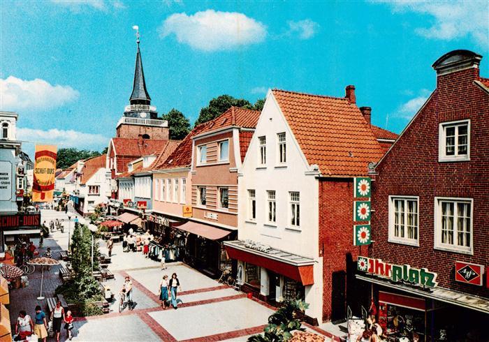 Aurich Ostfriesland Fussgaengerzone Burgstrasse