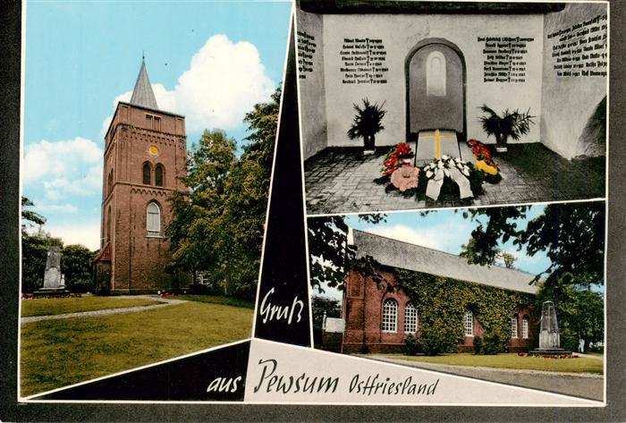 Pewsum Kirche Inneres Park