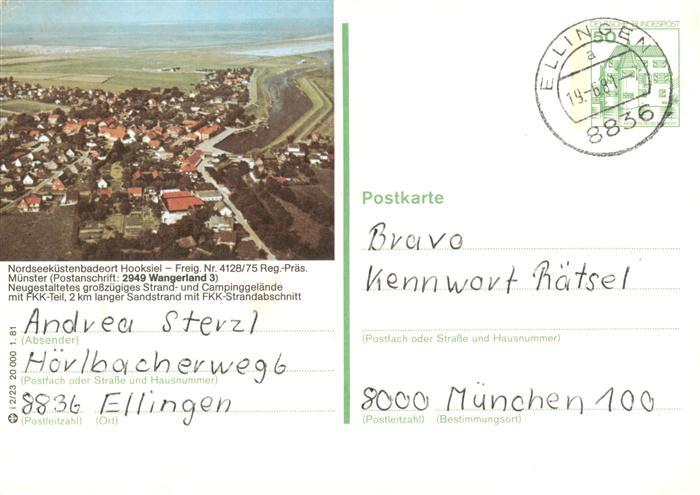 Wangerland Fliegeraufnahme