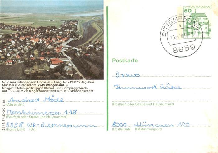 Wangerland Fliegeraufnahme