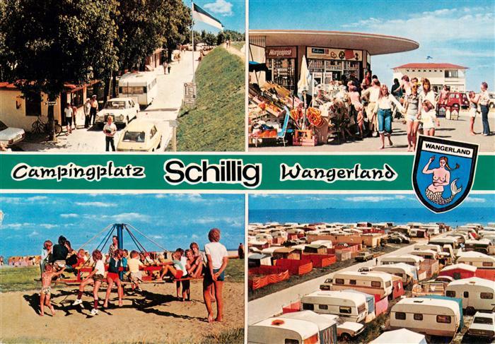 Wangerland Campingplatz Schillig Kiosk Spielplatz Strandstrasse