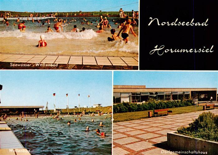 Horumersiel Wangerland Seewasser Wellenbad Dorfgemeinschaft