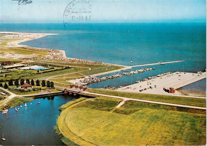 Schillig Horumersiel Nordseebad Fliegeraufnahme